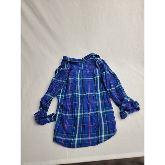 Plaid Shirt Size S Bundle Of 3 Hollister Old Navy Button Down Back To School - Picture 6 of 12